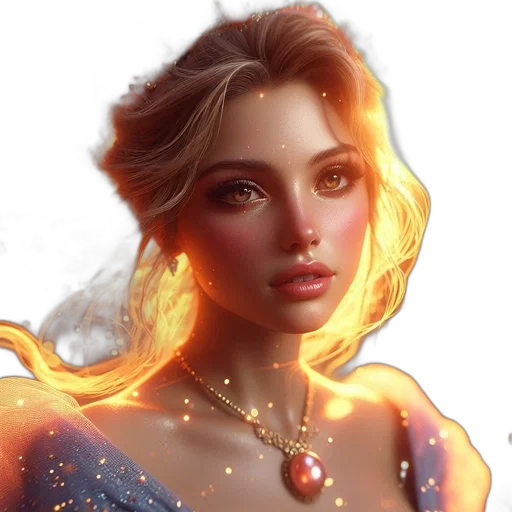 jewelry, dress, face, crown transparent PNG cut-out