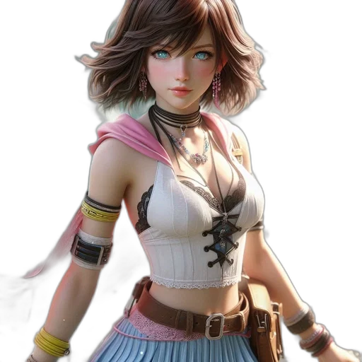 concept art, fantasy art, 3d render, photorealistic transparent PNG cut-out