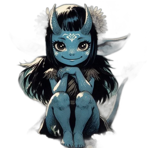 dragon, creature, mask, animal transparent PNG cut-out