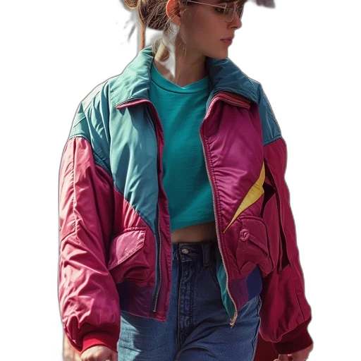jacket, hat, face, staff transparent PNG cut-out