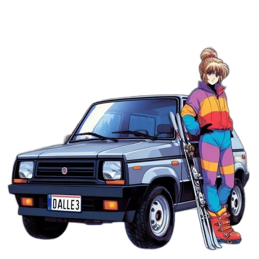 car, jacket, robot, animal transparent PNG cut-out