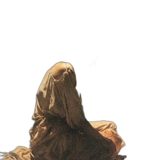 hair, mask, creature, face transparent PNG cut-out