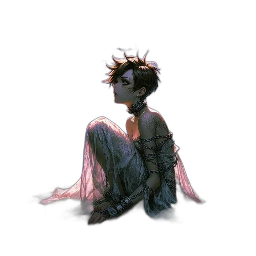 crown, dress, creature, jewelry transparent PNG cut-out