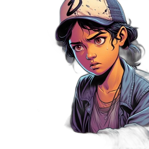 hat, comic book art, concept art, cartoon transparent PNG cut-out