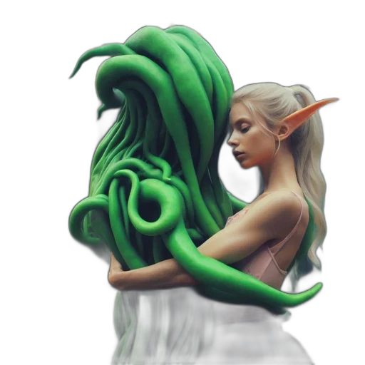creature, dragon, mask, fantasy art transparent PNG cut-out