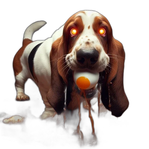 animal, creature, concept art, photorealistic transparent PNG cut-out