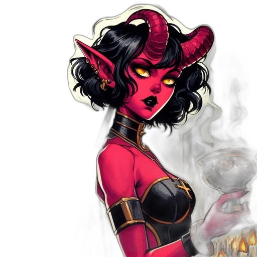 fantasy art, concept art, comic book art, pixel art transparent PNG cut-out