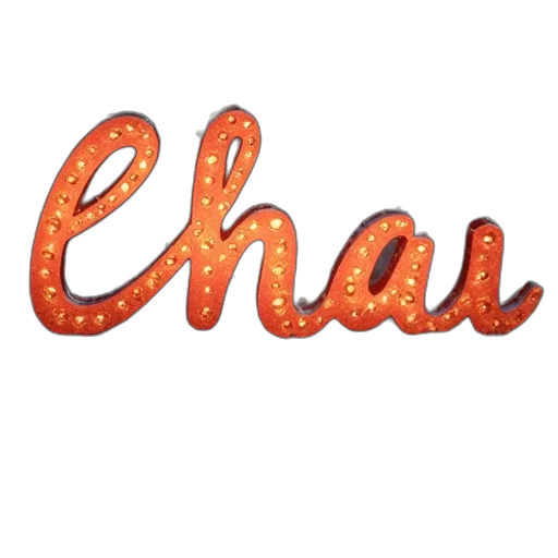 crown, 3d render, word, chai transparent PNG cut-out