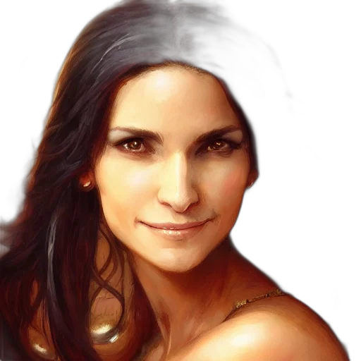 face, jewelry, crown, photorealistic transparent PNG cut-out