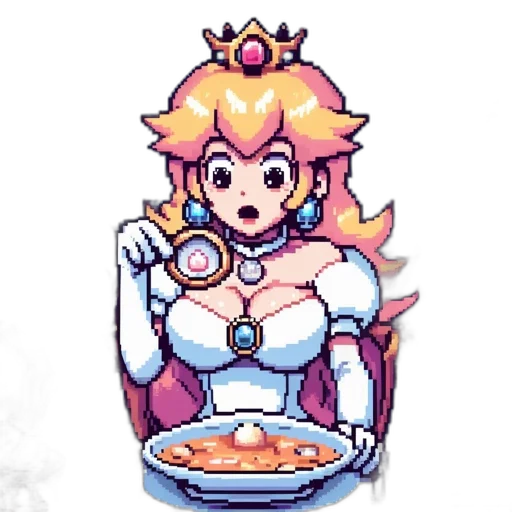 crown, food, dress, staff transparent PNG cut-out