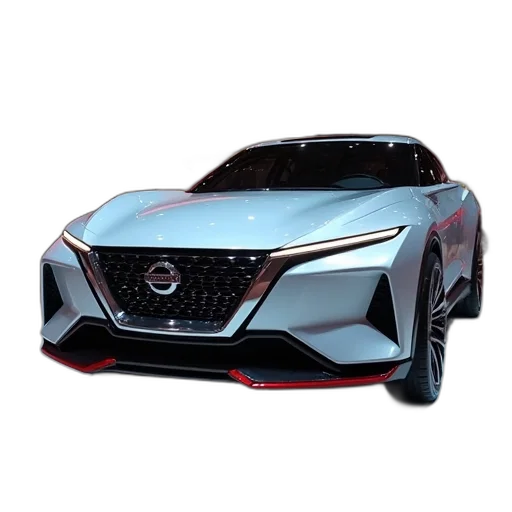car, 3d render, new, nissan transparent PNG cut-out