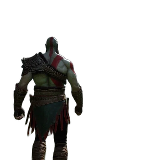 mask, creature, weapon, staff transparent PNG cut-out