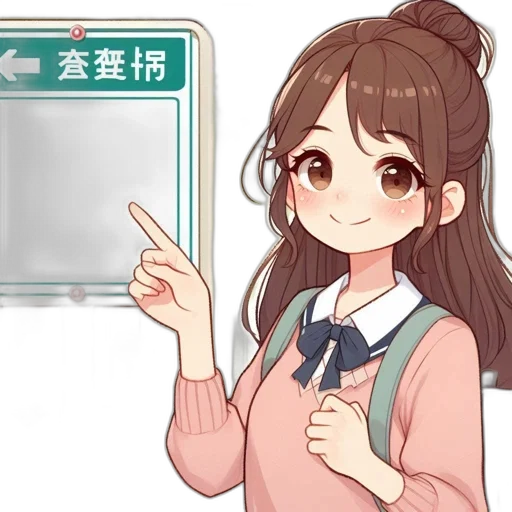 staff, face, weapon, anime transparent PNG cut-out