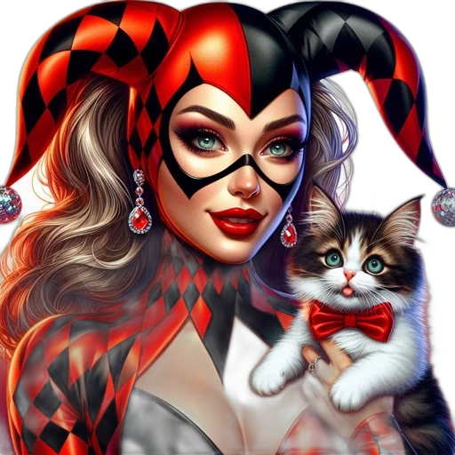 comic book art, fantasy art, cartoon, photorealistic transparent PNG cut-out
