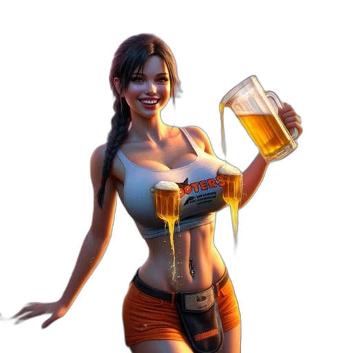 bottle, concept art, 3d render, fantasy art transparent PNG cut-out
