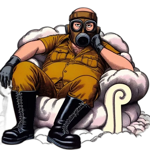 jacket, staff, mask, furniture transparent PNG cut-out