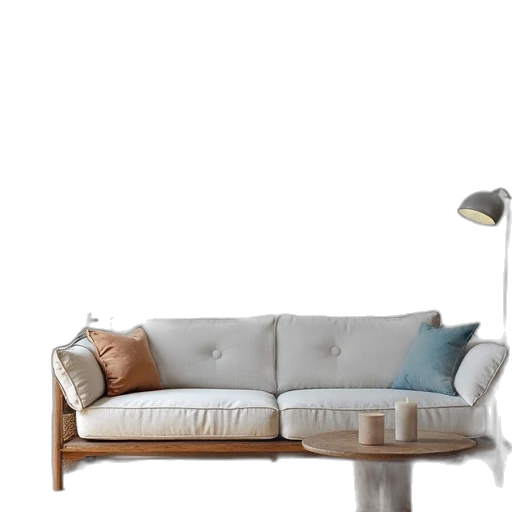 furniture, 3d render, photorealistic, concept art transparent PNG cut-out