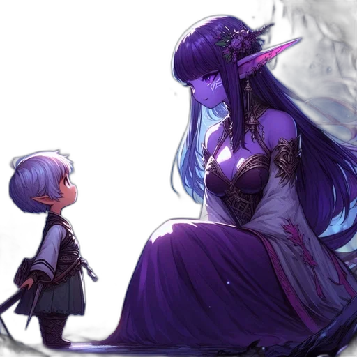 dress, crown, concept art, fantasy art transparent PNG cut-out