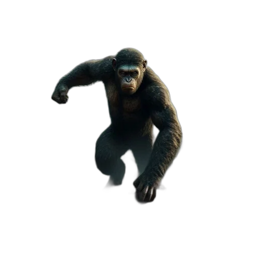 animal, creature, staff, 3d render transparent PNG cut-out