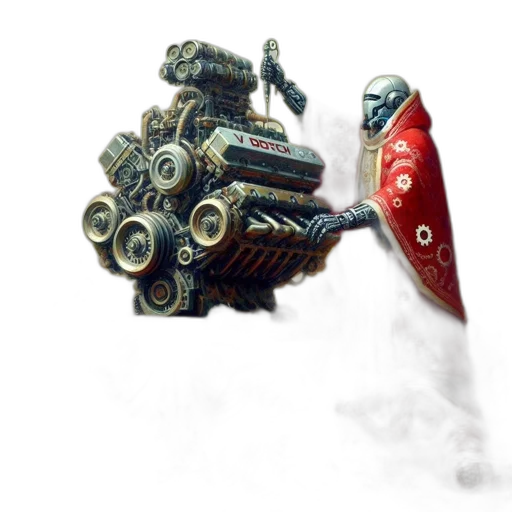 weapon, robot, sword, car transparent PNG cut-out