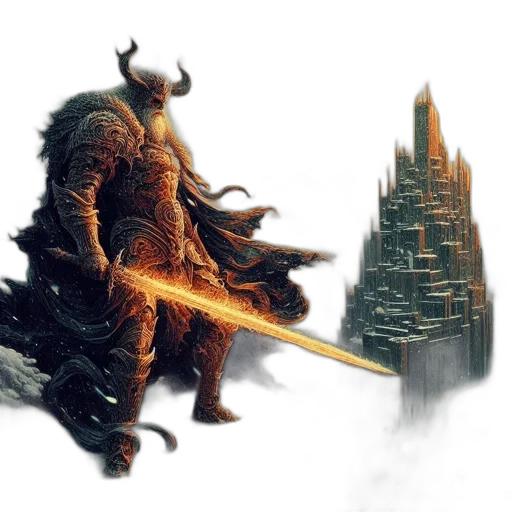 sword, dragon, weapon, concept art transparent PNG cut-out