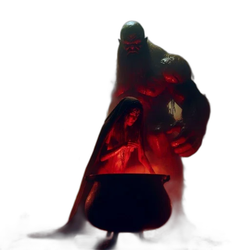 mask, staff, robot, creature transparent PNG cut-out