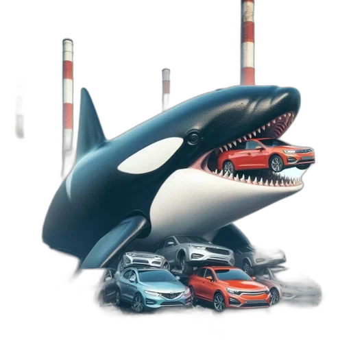 car, animal, weapon, concept art transparent PNG cut-out