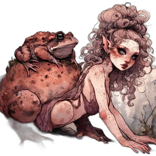 creature, dress, animal, concept art transparent PNG cut-out