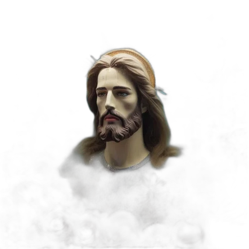 face, crown, staff, mask transparent PNG cut-out