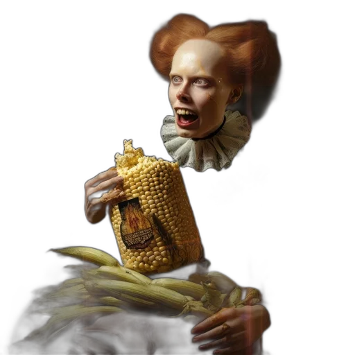 crown, face, food, staff transparent PNG cut-out