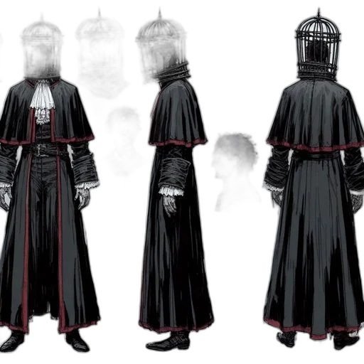 concept art, fantasy art, 3d render, cyberpunk transparent PNG cut-out