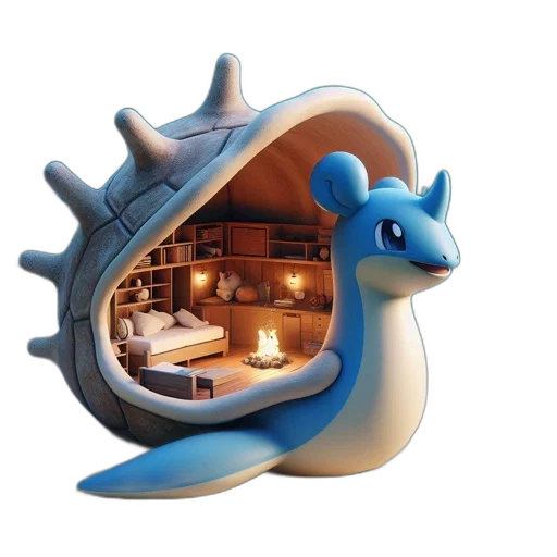 furniture, dragon, mask, creature transparent PNG cut-out