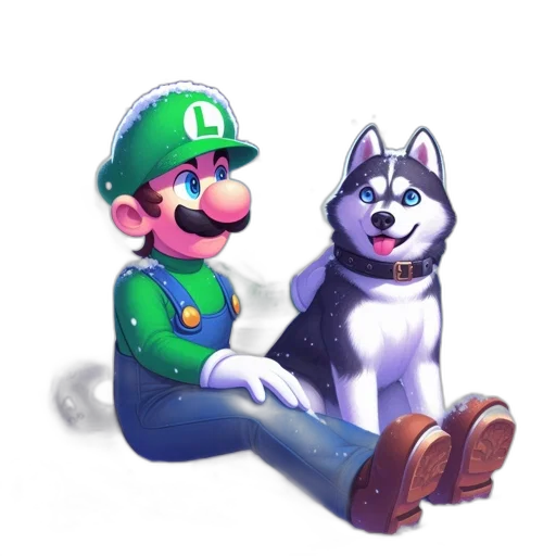 animal, creature, hat, staff transparent PNG cut-out