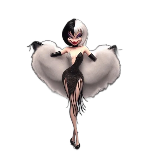 dress, concept art, fantasy art, comic book art transparent PNG cut-out
