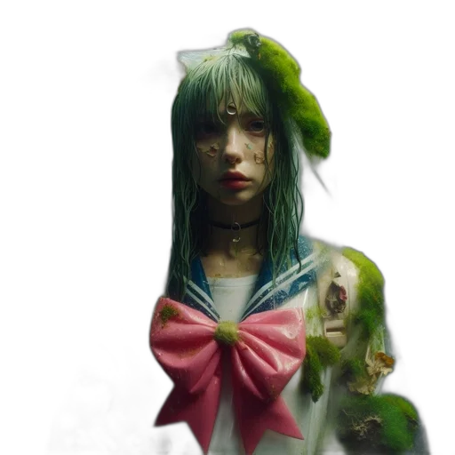 creature, dress, face, mask transparent PNG cut-out