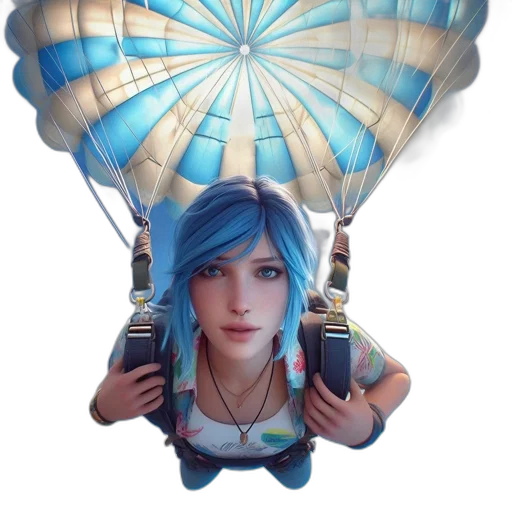 umbrella, face, dragon, fantasy art transparent PNG cut-out