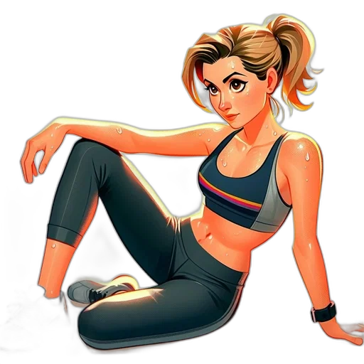 cartoon, comic book art, concept art, photorealistic transparent PNG cut-out