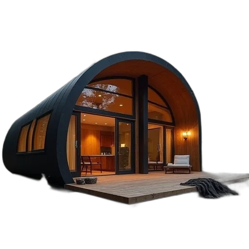 umbrella, furniture, 3d render, concept art transparent PNG cut-out