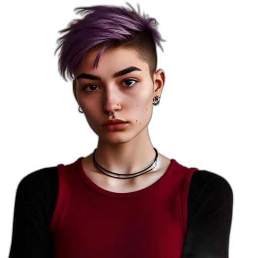 face, jewelry, jacket, dress transparent PNG cut-out