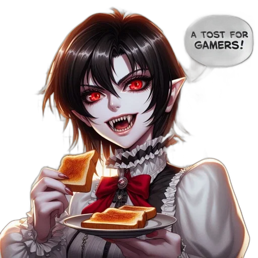 food, face, pixel art, anime transparent PNG cut-out