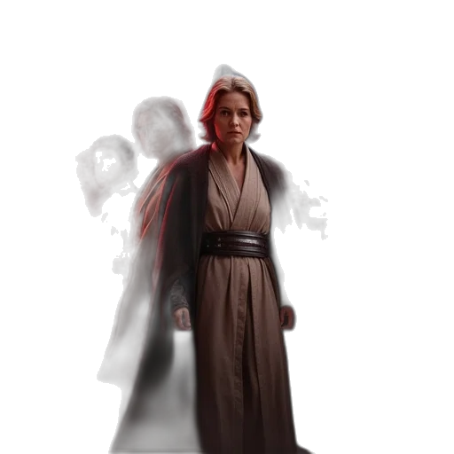 dress, staff, concept art, photorealistic transparent PNG cut-out