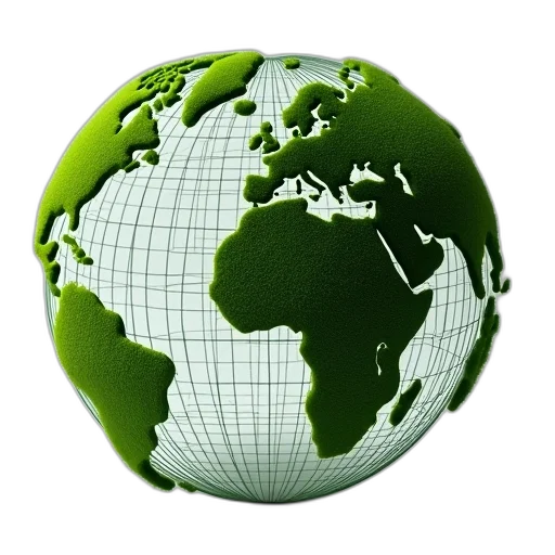 staff, 3d render, photorealistic, green transparent PNG cut-out