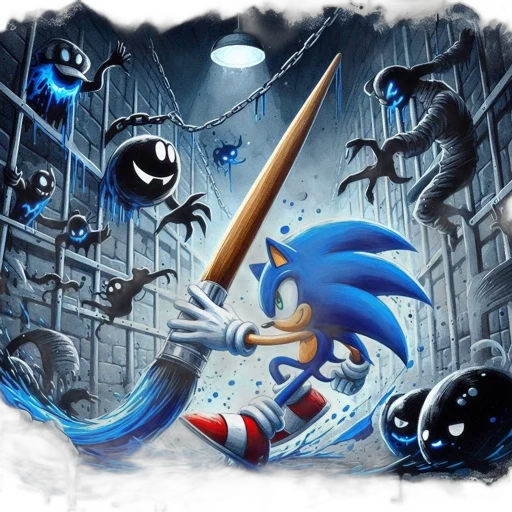 concept art, fantasy art, comic book art, pixel art transparent PNG cut-out