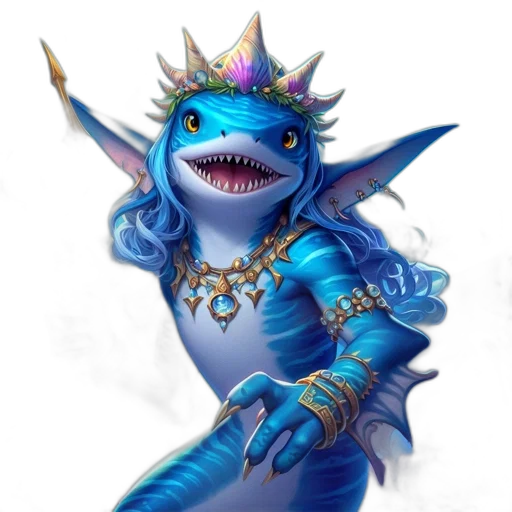 dragon, staff, creature, fantasy art transparent PNG cut-out