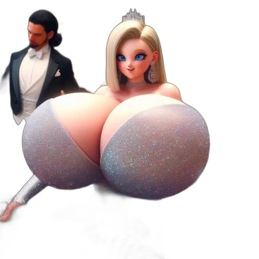 3d render, concept art, outer space, formal transparent PNG cut-out
