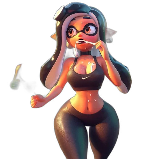 dress, weapon, mask, staff transparent PNG cut-out