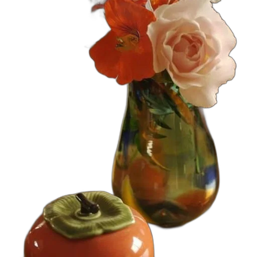 bottle, flower, crown, jewelry transparent PNG cut-out