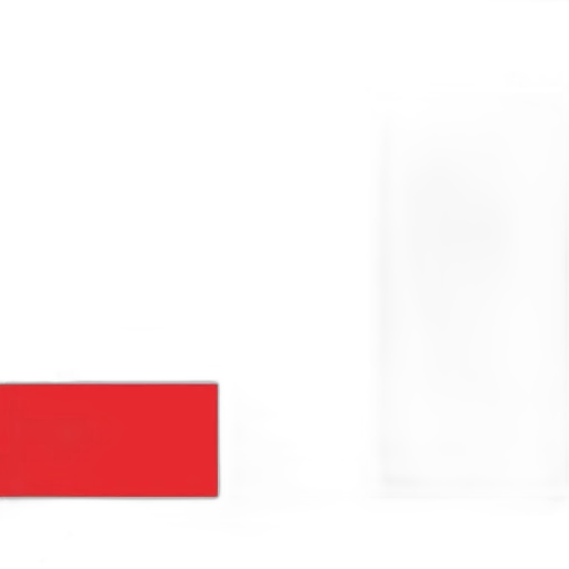 red, bar, chart, illustrates transparent PNG cut-out
