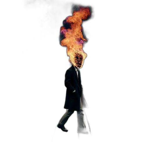 jacket, staff, mask, concept art transparent PNG cut-out