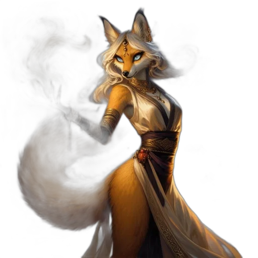 staff, dress, mask, fantasy art transparent PNG cut-out